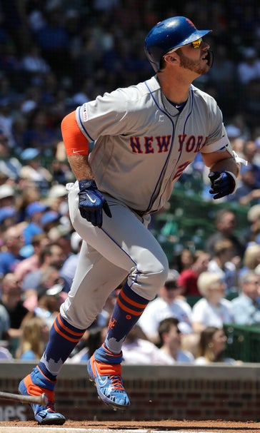 Alonso hits record 26th HR, Mets rout Cubs 10-2